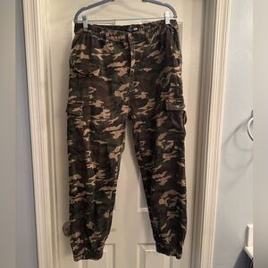 EUC Double Denim Women's High Waist Jogger Pants